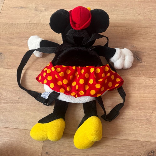 Disney Minnie Mouse Plush Backpack like new, 40cm, Disneyland 1998