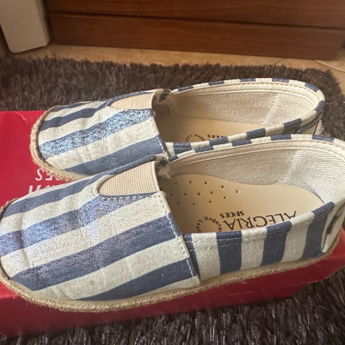 Alegria kids shoes white like new, size 28