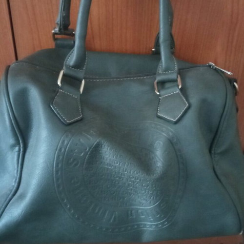 Women's gray handbag used