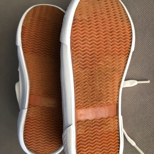 Ralph Lauren girls' shoes size 27.5 like new, white-pink sneakers