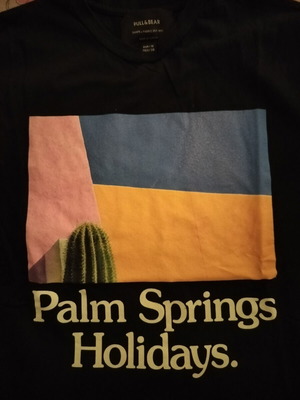 Μπλούζα Pull & Bear μέγεθος Μ σαν καινούργιο, μαύρη