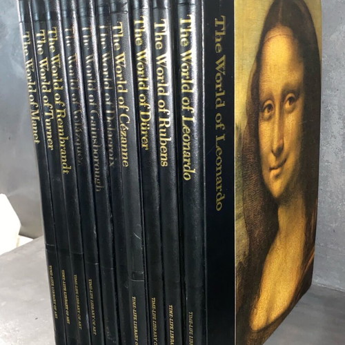 Time Life Library of Art collectible book series like new, 10 volumes