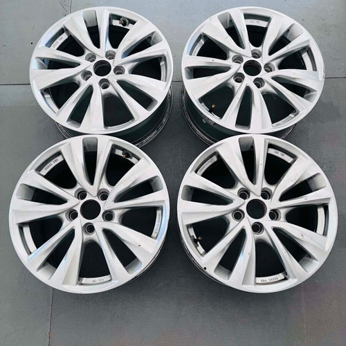 Aluminum rims 17" 5x108 set of 4 with TPMS pressure sensors used