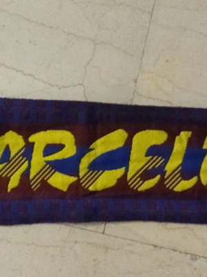 Barcelona scarf used