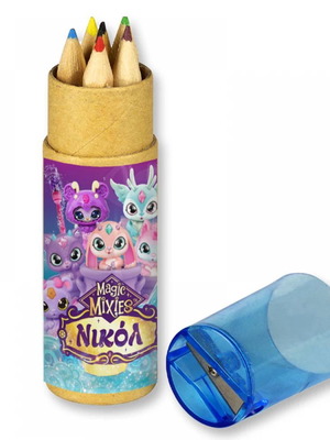 Magic Mixies colored pencils new, 10 pieces with name