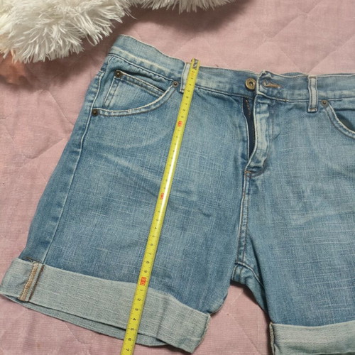 Denim shorts like new, size S, blue