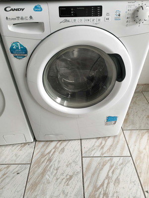 Candy washing machine 8kg like new, fully functional