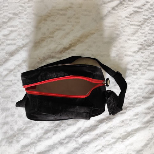 Insulated lunch bag used, bootleg Cars design for kids