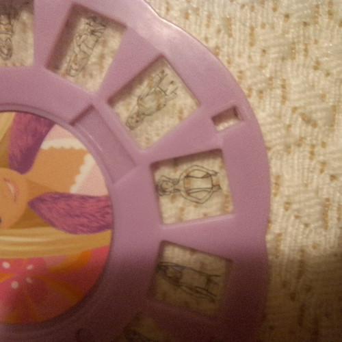 Viewmaster Dora the Explorer and Barbie plastic reels like new
