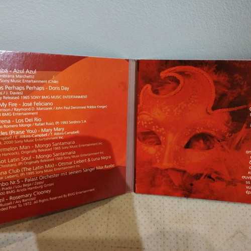 Carnival Latin Party CD used, latin