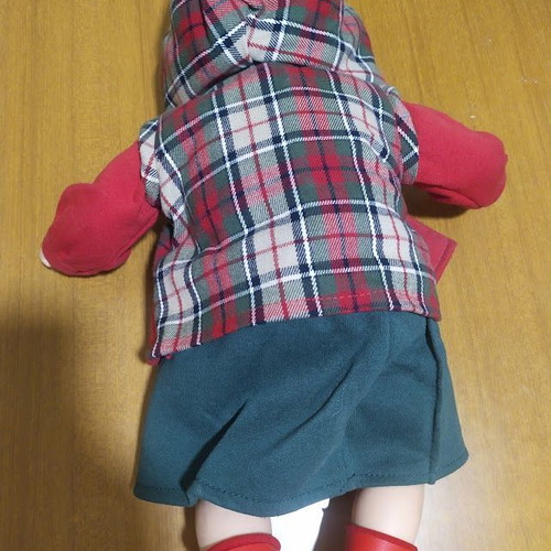 Plastic doll 48 cm height, baby girl