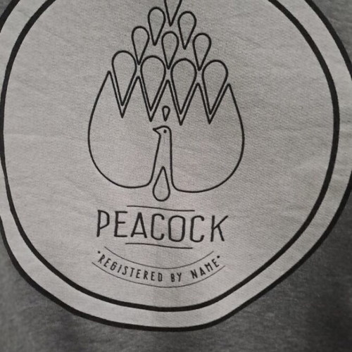 Peacock Grey crewneck sweatshirt like new, cotton, XXL-3XL