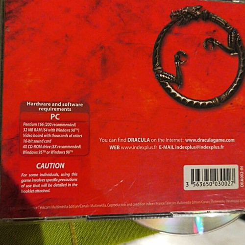 Pc Game Dracula (resurrection) genuine like new