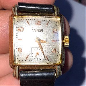 Venus Alpha κουρδιστό ρολόι 1945-1950