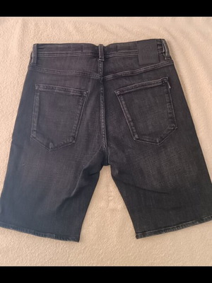 3Guys men's denim bermuda shorts black-grey size 32 new