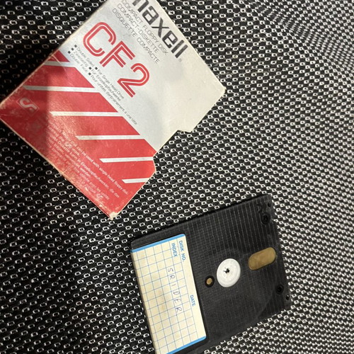 Amtstrad 6128 floppy disk used