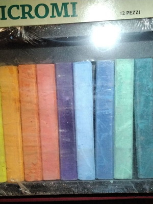 Soft pastel art colors set 12 pieces new