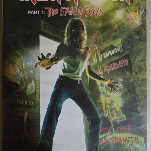 The History of Iron Maiden Part 1 DVD like new, metal documentary