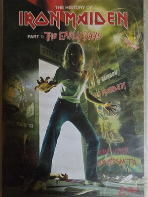 The History of Iron Maiden Part 1 DVD like new, metal documentary