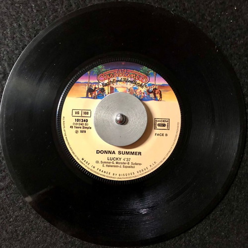 Donna Summer / Barbra Streisand No More Tears Vinyl 7" like new, Pop