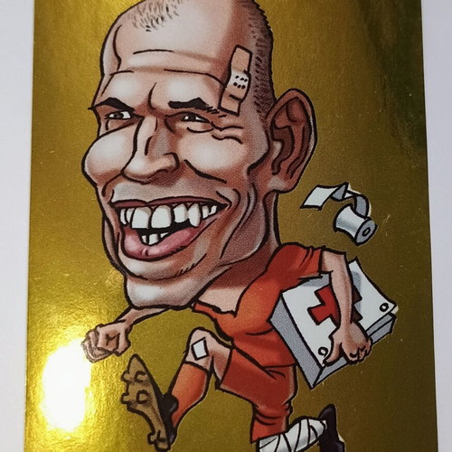 Arjen Robben Netherlands National Team Sticker #59, World Cup 2014