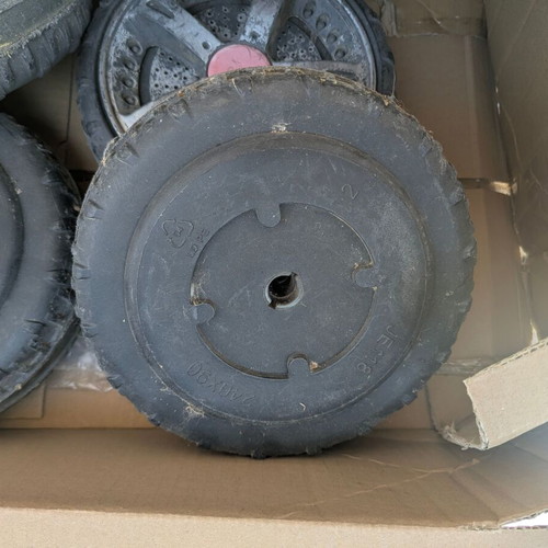 Skorpion wheels ride on electric kids car wheels