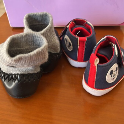 Disney & HM Baby Shoes Size 16/17 Like New Set