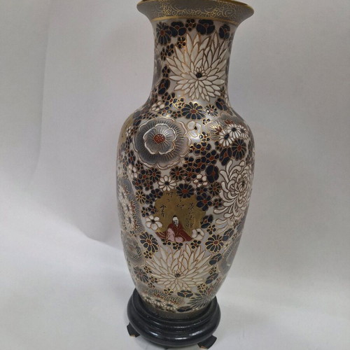 Cloisone vase 35 cm with base like new