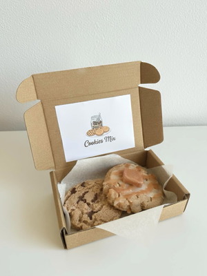 Wax melts cookies shape new, 2 pieces, petit beurre and caramel scent