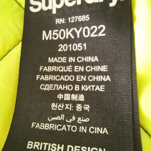 Superdry men's jacket dark blue XL like new