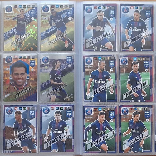 FIFA 365 2017-2018 Adrenalyn XL album with 374/459 cards like new