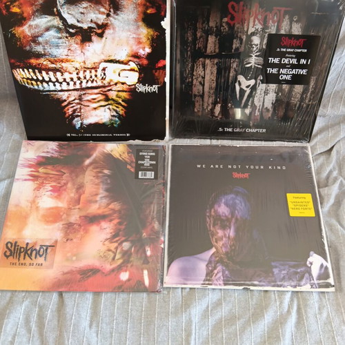 Slipknot vinyl records like new