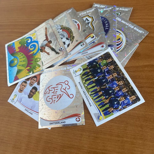 Panini Brazil 2014 stickers like new, 418 pieces