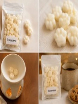 Wax melts Cookies handmade, pack of 45, sweet aroma