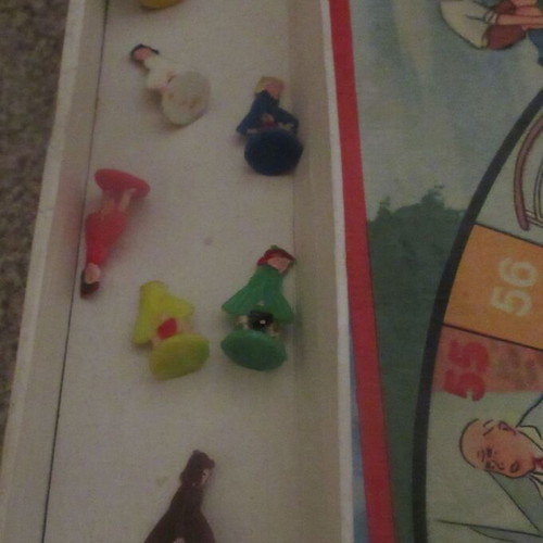Board game To Haroumeno Scholasma used, lithograph from EPA 60s