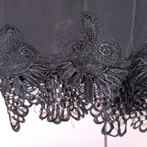 BSB Black Playsuit like new with lace details
