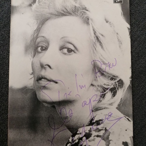 Aleka Kanellidou autograph photo used