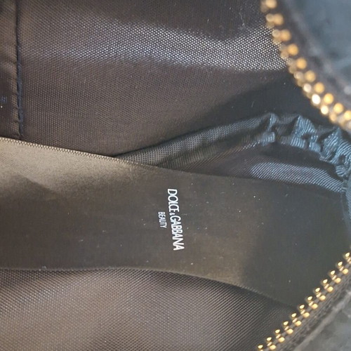 Dolce & Gabbana black toiletry bag