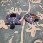Cloisonné turtle 5×6cm new