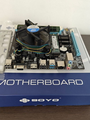Intel i5-4590 Set with 8GB RAM and 256GB NVMe SSD used