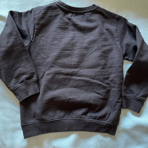 Energiers boys' black long-sleeve T-shirt size 116 cm