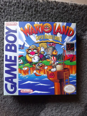 Warioland Super Mario Land 3 box like new