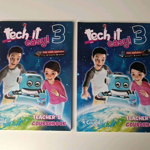 Tech it easy! 3 Teacher’s Coursebook new, 2 copies, CEFR A2 level