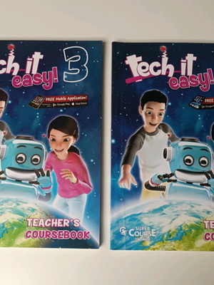 Tech it easy! 3 Teacher’s Coursebook new, 2 copies, CEFR A2 level
