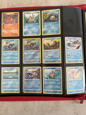 Κάρτες Feebas Evolutions Pokemon TCG μεταχειρισμένη συλλογή