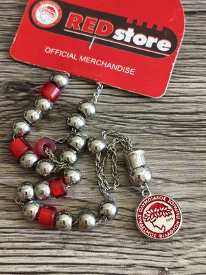 Olympiacos Authentic Metal Komboloi like new