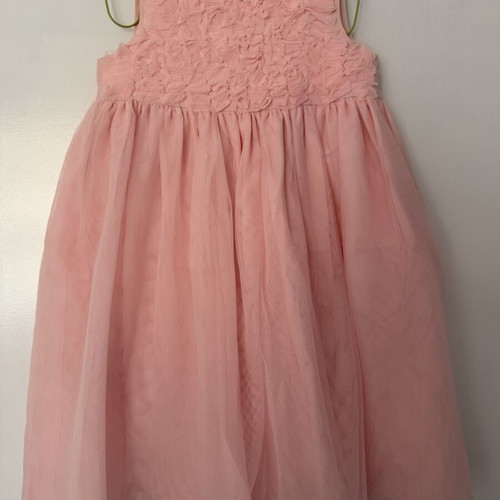 Carter's dress coral color like new, size 5 years