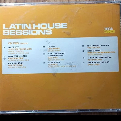 Latino House Sessions 3xCD album used