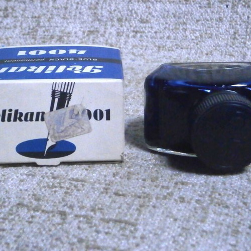 Pelikan 4001 Blue-Black Ink 70ml new, vintage, made in Germany