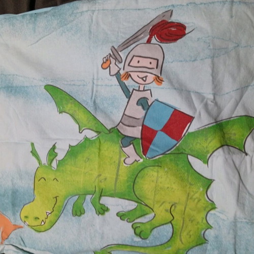 Nef Nef Kids Single Quilt knights dragons like new 160x240